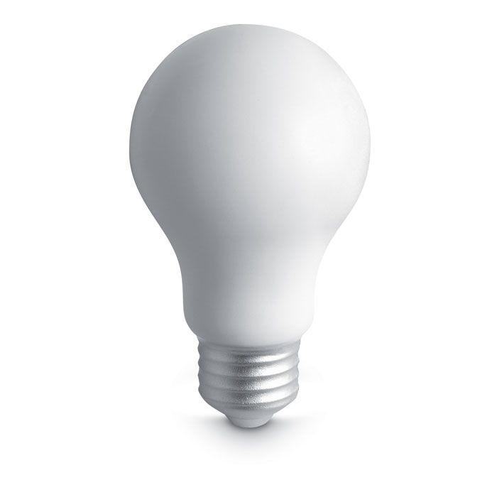 Light Anti-Stress-Glühbirne, weiß