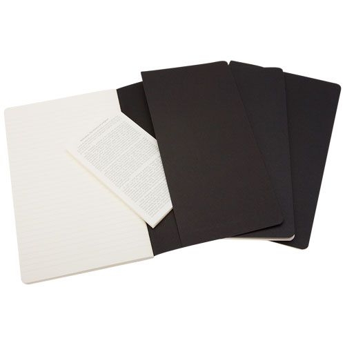 PF107160-1Moleskine Cahier Journal Taschenformat – liniert_ schwarz
