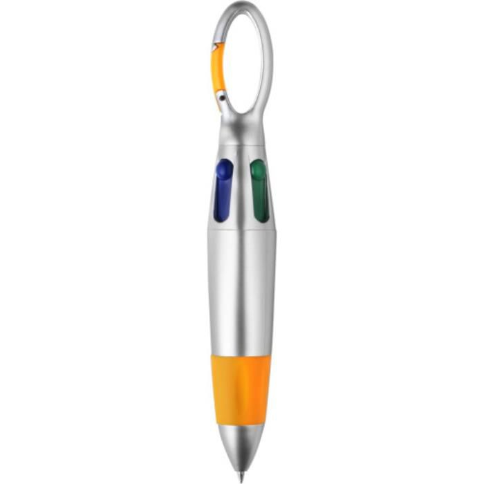 GI3306-07Kugelschreiber aus Kunststoff Marvin_ Orange