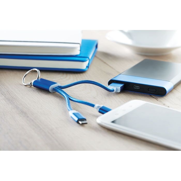 MO9292-37Rizo Schluesselring mit Kabel-Set_ Koenigsblau