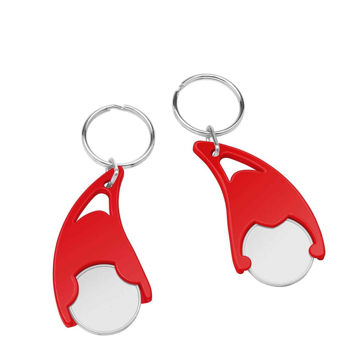 HE7491R-0-1Chiphalter mit  1€-Chip _Epsilon_ weiss_ rot