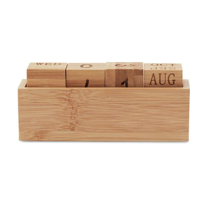 MO9404-40Karenda Kalender Bambus_ holz