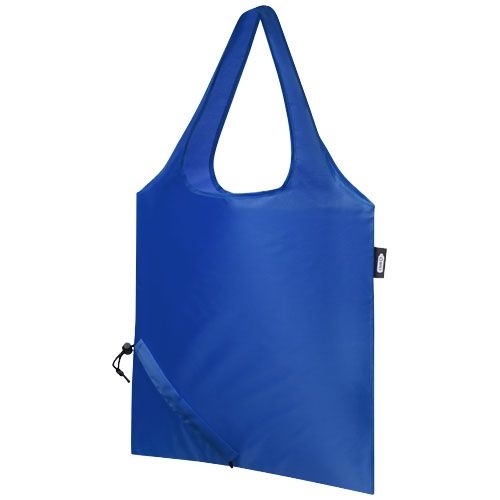 PF120541-3Sabia faltbare RPET Tragetasche 7L_ royalblau