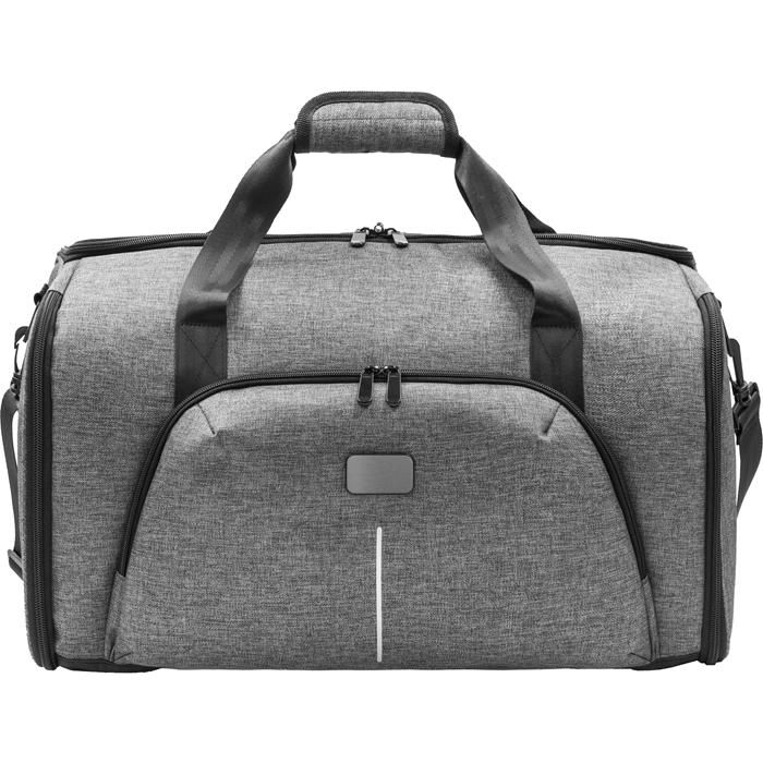 GI1163618-03BrandCharger Voyager faltbare Reisetasche_ grau