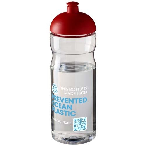 PF210098-25H2O Active® Eco Base 650 ml Sportflasche mit Stuelpdeckel_ transparent_rot
