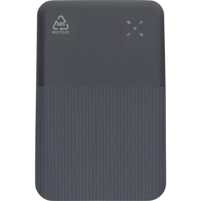 GI1298468-01Recycelte ABS-Powerbank Tavi_ schwarz