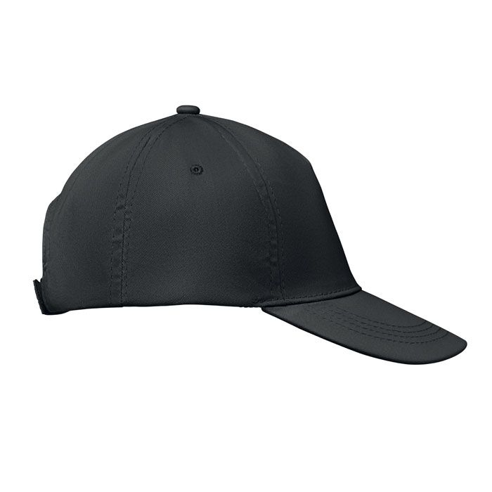 MO1447-03Buzz 5-Panel-Baseball-Cap_ schwarz