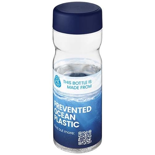 PF210435-16H2O Active® Eco Base 650 ml Sportflasche mit Drehdeckel_ transparent_blau