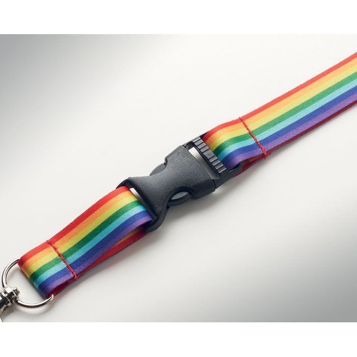 MO6423-99Bowyard Regenbogen Lanyard RPET_ bunt
