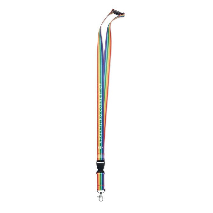 MO6423-99Bowyard Regenbogen Lanyard RPET_ bunt