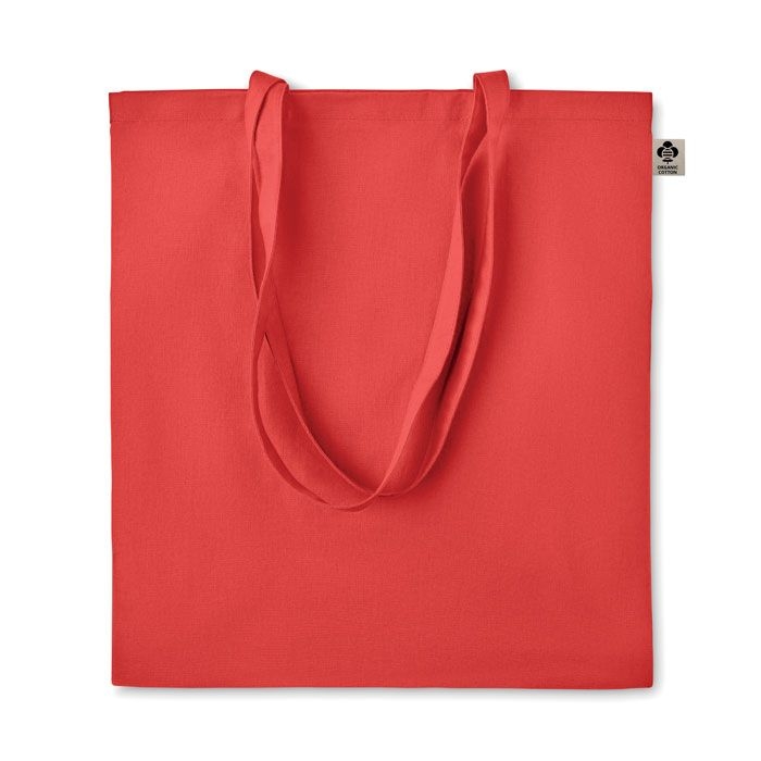 MO6189-05Zimde Colour Organic-Cotton Einkaufstasche_ Rot MO6189-05Zimde Colour Organic-Cotton Einkaufstasche_ Rot