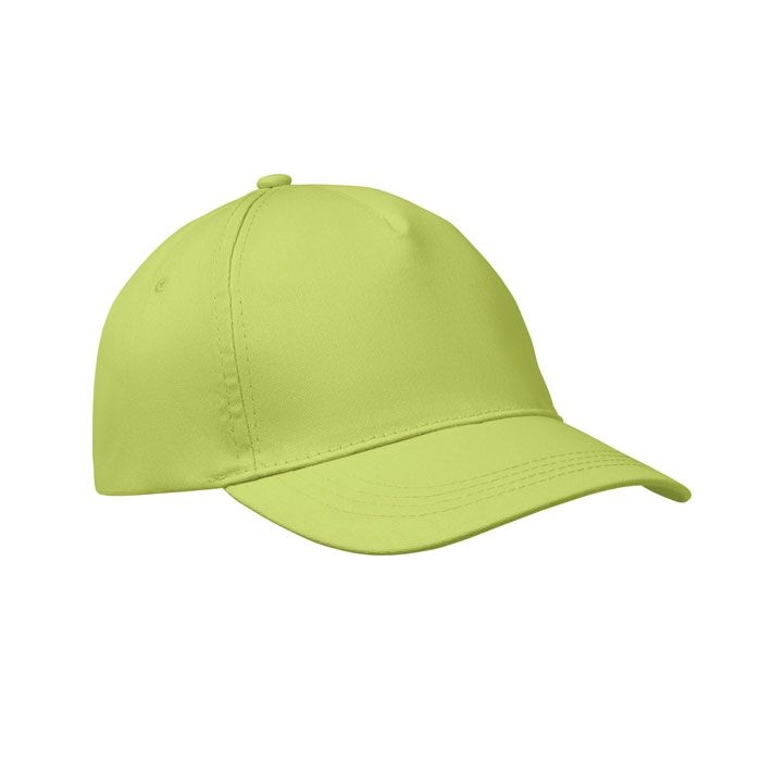 MO1447-48Buzz Baseball cap 5 panels 160g_m²_ limette
