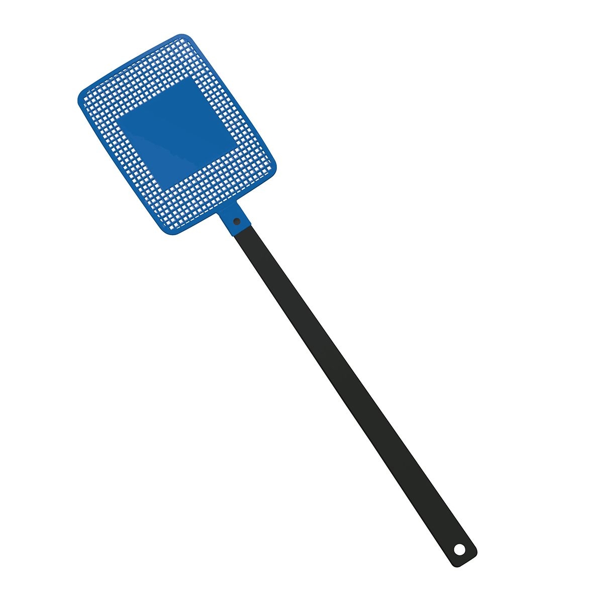 HE7806-6-3Fliegenklatsche _Rechteck_ schwarz_ blau HE7806-6-3Fliegenklatsche _Rechteck_ schwarz_ blau