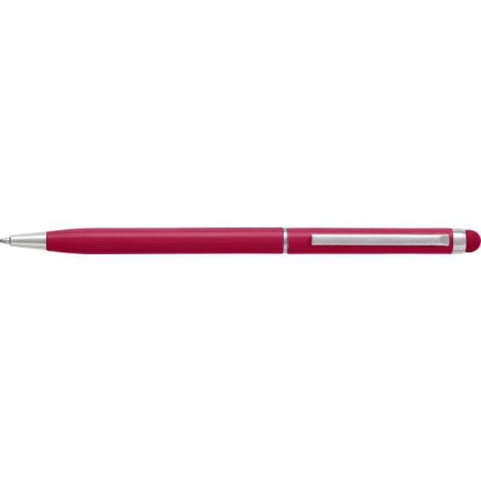 GI3832-08Kugelschreiber aus Aluminium Irina_ Rot