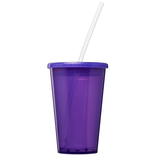 PF210031-8Stadion 350 ml doppelwandiger Becher_ lila