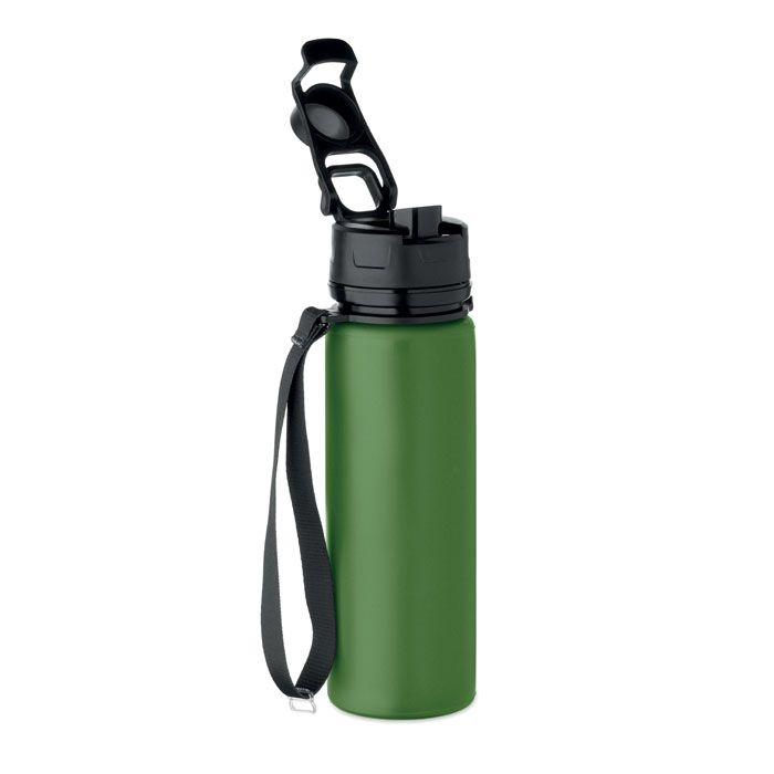 MO2944-60Lett Faltbare Sportflasche Silikon_ dunkelgruen