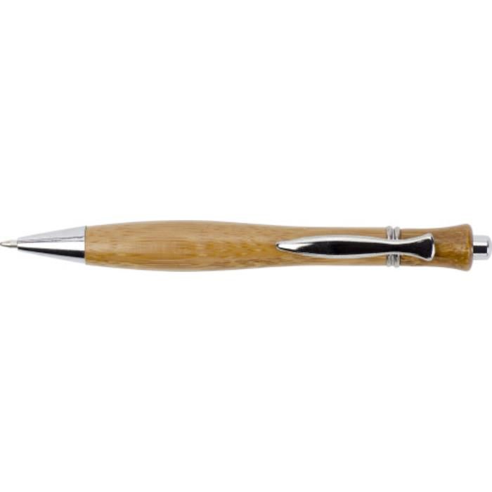 Kugelschreiber aus Bambus Meera, Braun
