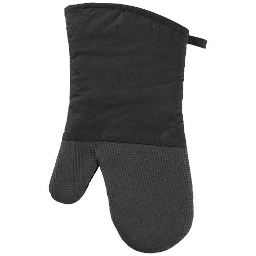 PF112607-1Maya Ofenhandschuhe mit Silikongriff_ schwarz glaenzend_schwarz