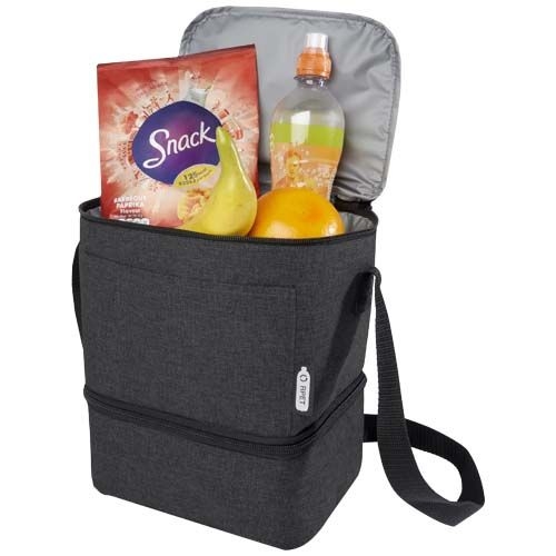 PF120615-3Tundra GRS rPET Lunch Kuehltasche fuer 9 Dosen 9L_ heather charcoal