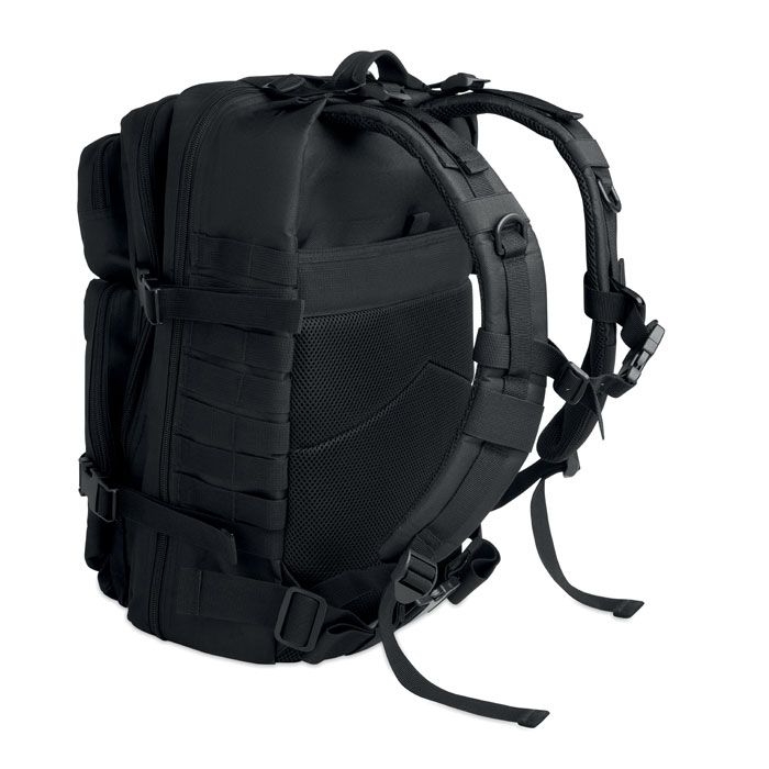 MO2970-03Carryconfi Outdoor-Rucksack 600D RPET_ schwarz