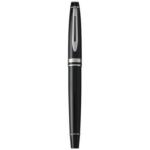PF106506-2Waterman Expert Tintenroller _schwarze Mine_ schwarz_ silber