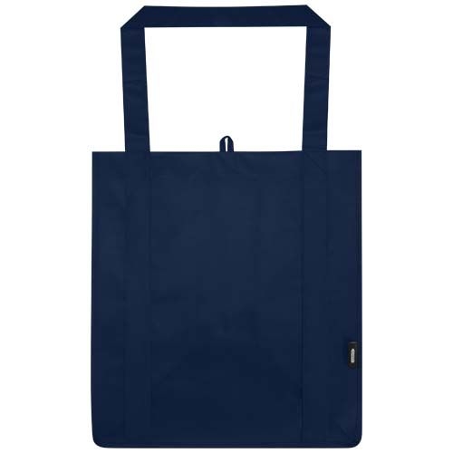 PF130081-5Liberty Tragetasche mit hartem Boden aus recyceltem GRS Non Woven 6 L_ navy