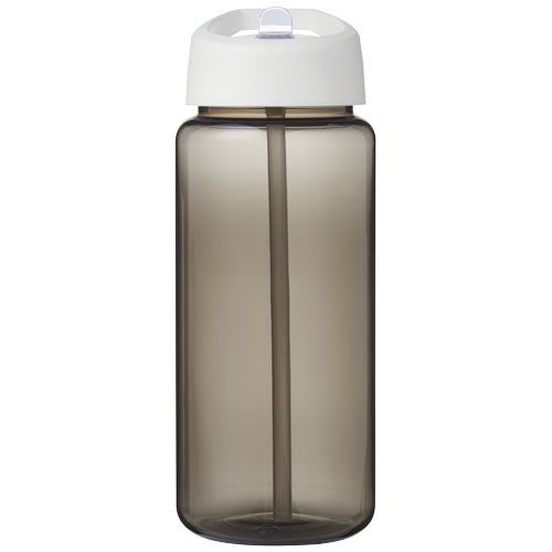 PF210446-1H2O Active® Octave Tritan™ 600 ml Sportflasche mit Ausgussdeckel_ kohle_weiss