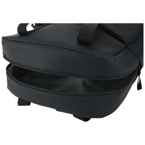 PF130119-1Resi Plus GRS recycelte Rucksackkuehltasche 18L_ schwarz