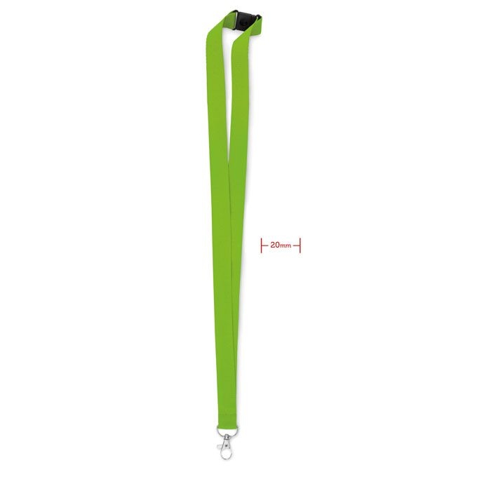MO9354-48Pany Lanyard mit Karabiner 20mm_ Limette MO9354-48Pany Lanyard mit Karabiner 20mm_ Limette