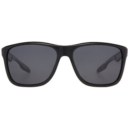 PF127027-1Eiger polarisierte Sonnenbrille mit Etui aus recyceltem Kunststoff_ schwarz