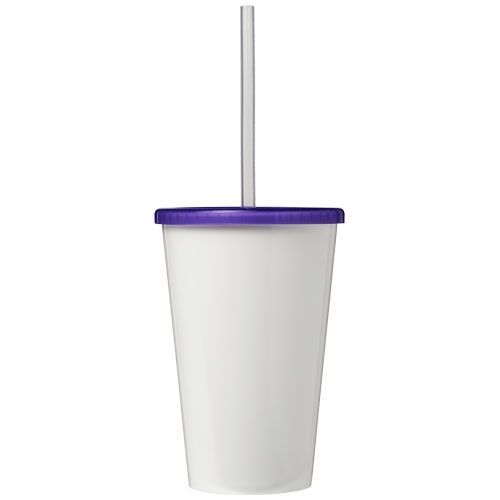 PF210027-6Brite-Americano® 350 ml doppelwandiger Stadium Becher_ lila