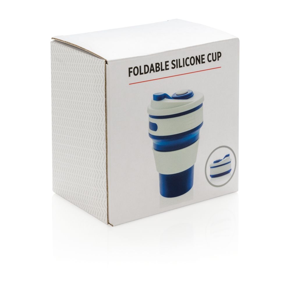 XDP432.60-5faltbarer Silikon-Becher_ blau