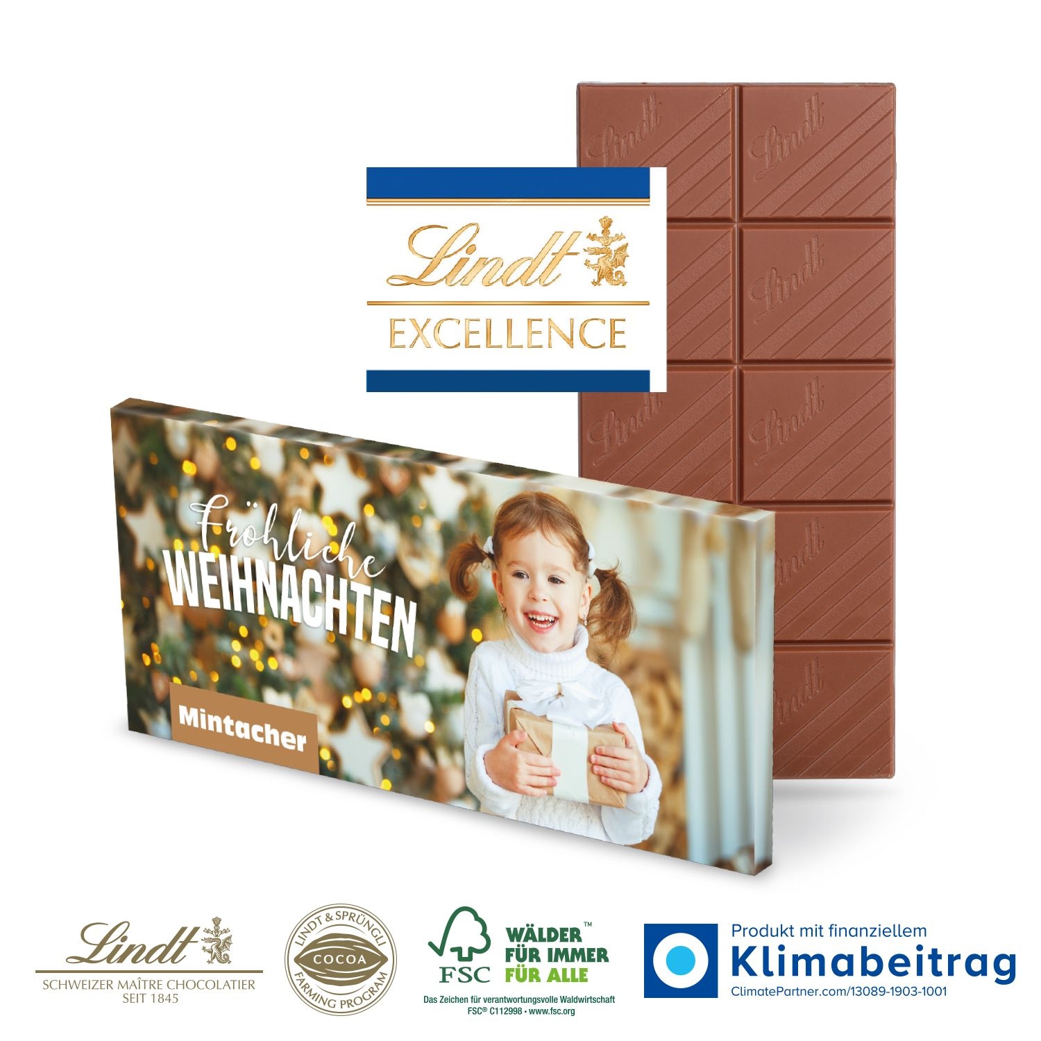 CD91272Schokoladentafel „Excellence“ von Lindt