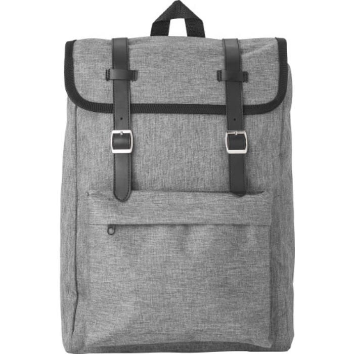 GI9170-03Rucksack aus Polyester Genevieve_ Grau GI9170-03Rucksack aus Polyester Genevieve_ Grau