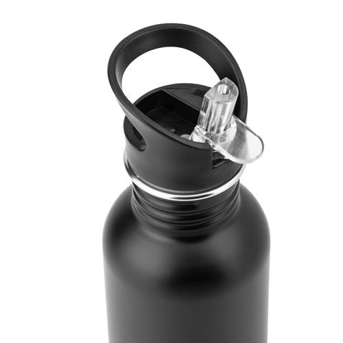 ST94383-103EDBERG Einwandige Flasche_ schwarz