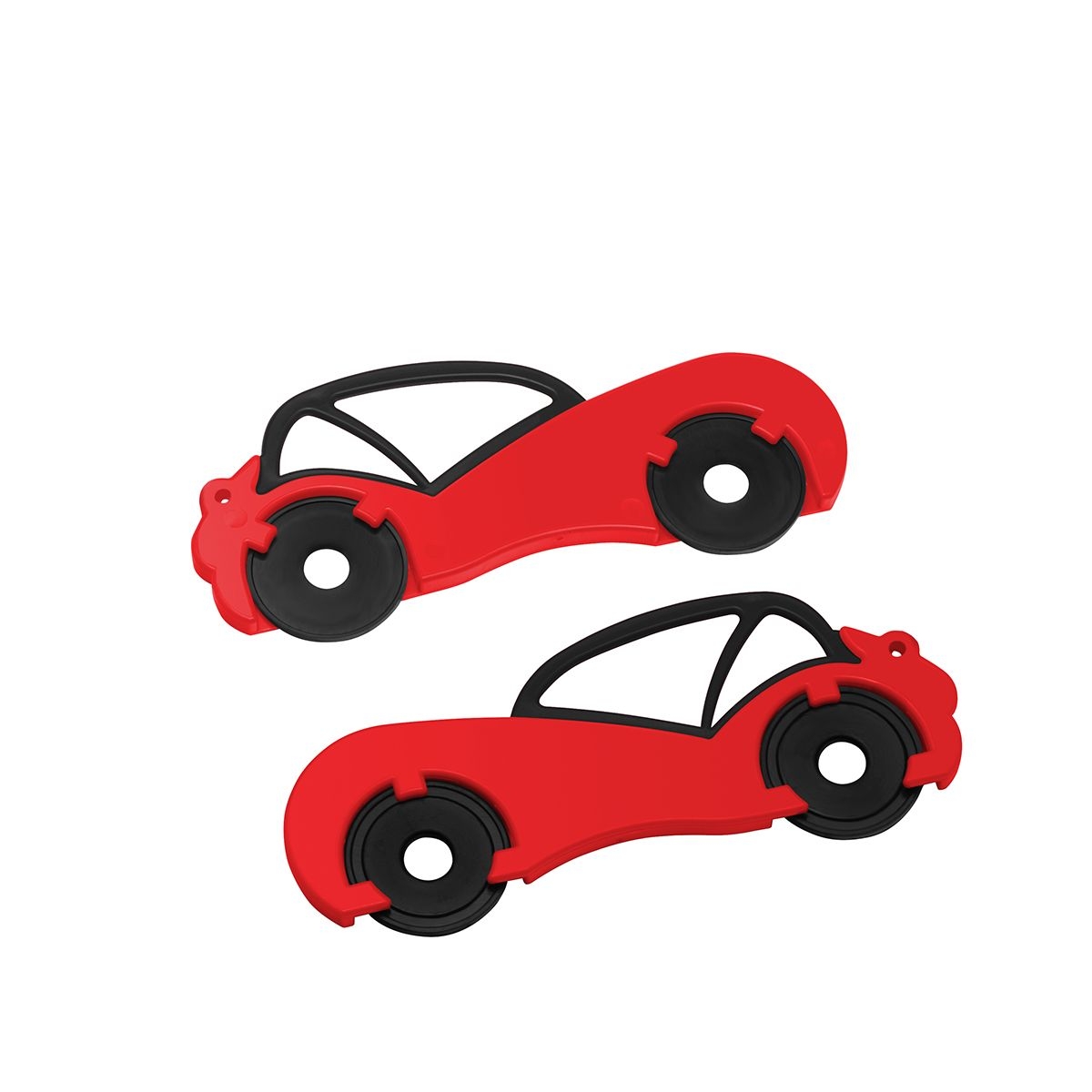HE7649-6-1Chiphalter mit zwei 1€-Chips _Auto_ schwarz_ rot HE7649-6-1Chiphalter mit zwei 1€-Chips _Auto_ schwarz_ rot