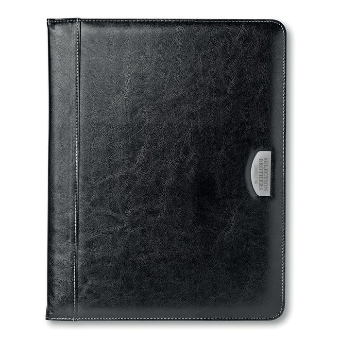 IT3750-03Buswe Big DIN-A4 PU Portfolio_ schwarz