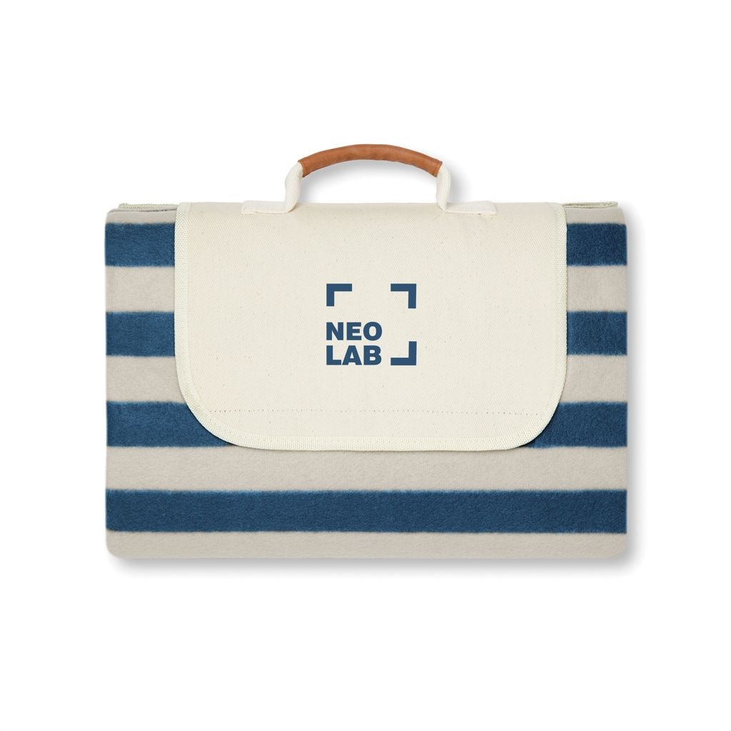 XDV459000-5VINGA Alba grosse GRS rPET Picknickdecke_ navy blau