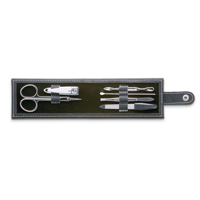 IT3059-03Nailkit 6-teiliges Manikuereset_ schwarz
