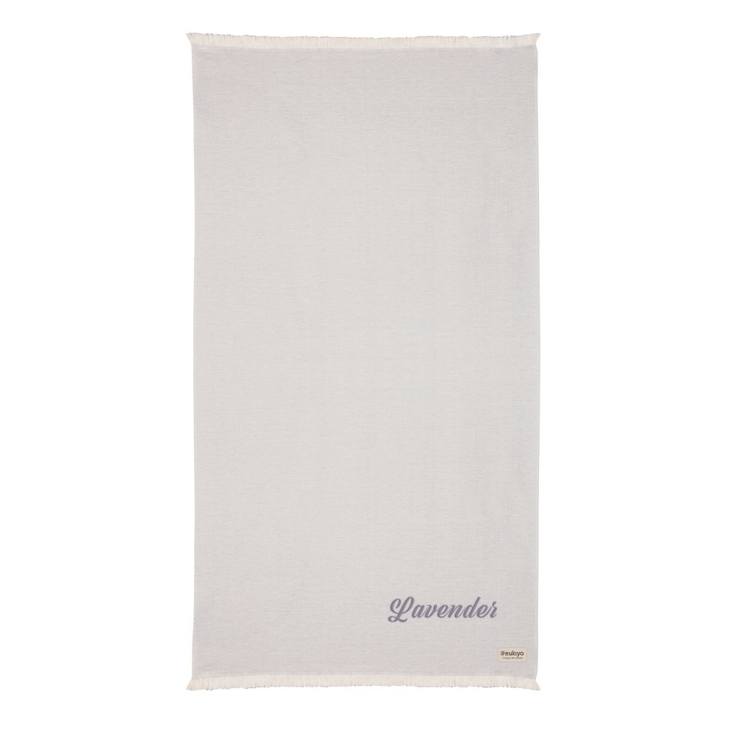 XDP453.80-2Ukiyo Hisako AWARE™ Four Seasons Handtuch_Decke 100x180cm_ grau