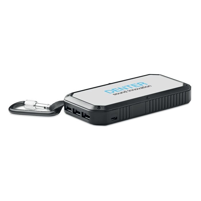 MO6424-03Powereight Solar Powerbank 8000 mAh_ Schwarz