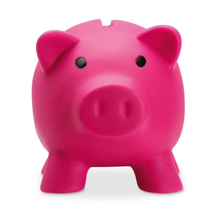 MO8132-38Softco Sparschwein_ fuchsie