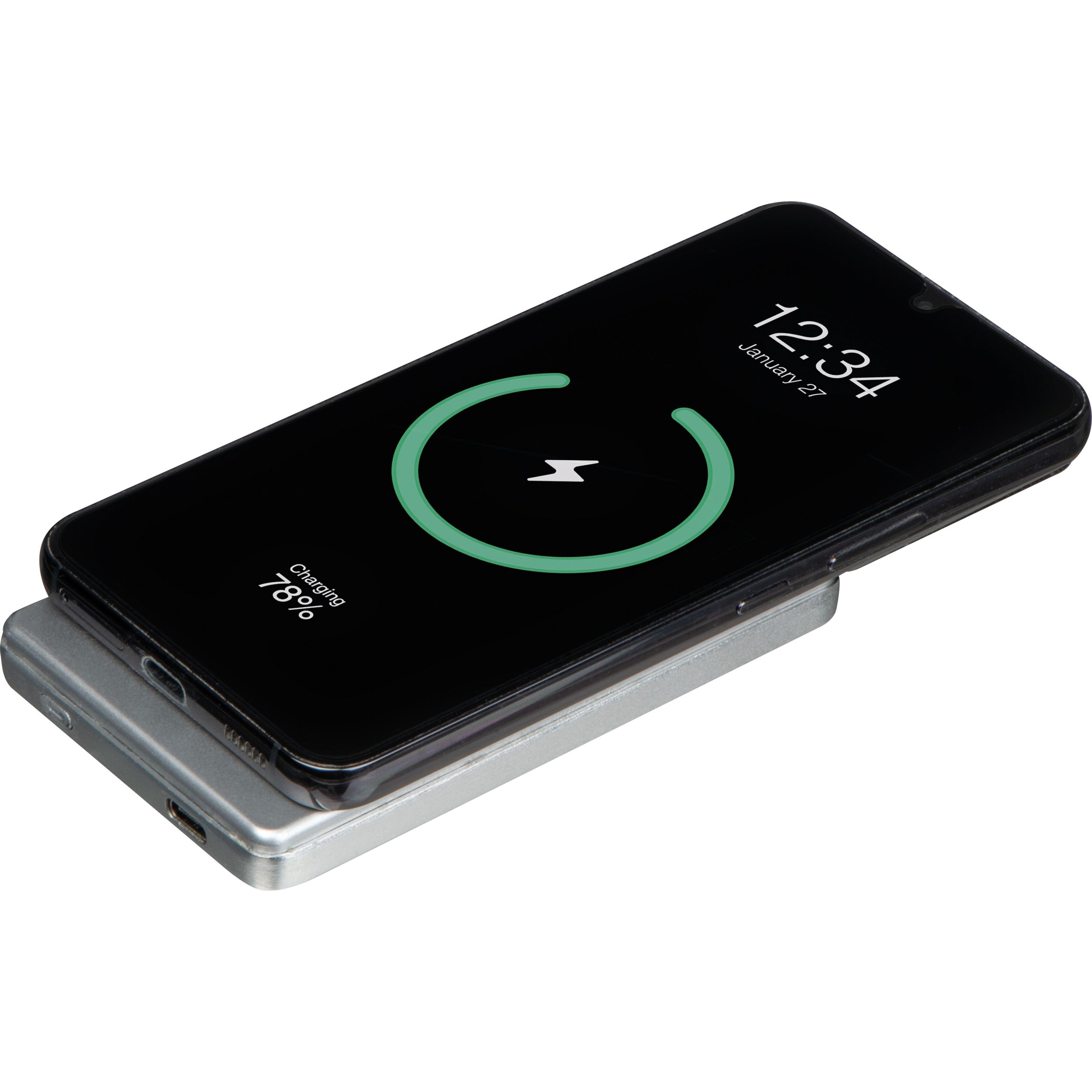 MA33958-07Magnetisches Ladegeraet 5.000 mAh OLIMPIA_ silbergrau
