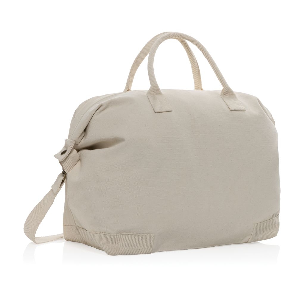 XDP707.17-0Kezar AWARE™ 500g_m² Wochenendtasche aus recyceltem Canvas_ off white
