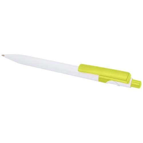 PF107965-8Unica Kugelschreiber aus recyceltem Kunststoff _blaue Mine_ Lindgruen