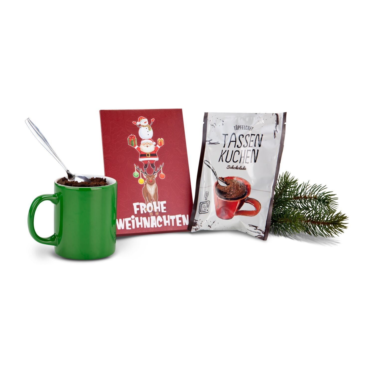 RP1373Frohe Weihnachten Tassenkuchen