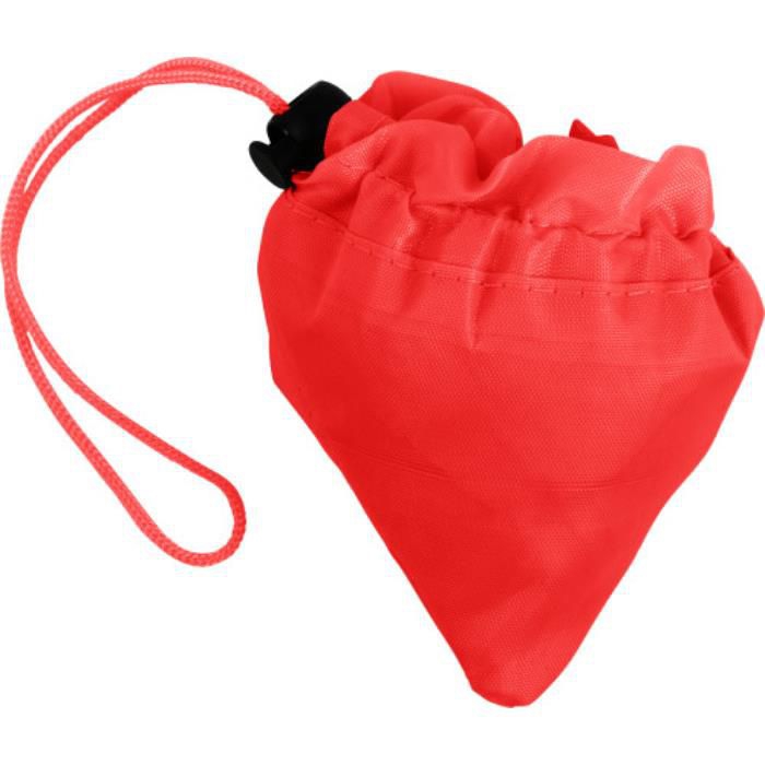 GI8962-08Faltbare Einkaufstasche aus Polyester Billie_ Rot GI8962-08Faltbare Einkaufstasche aus Polyester Billie_ Rot