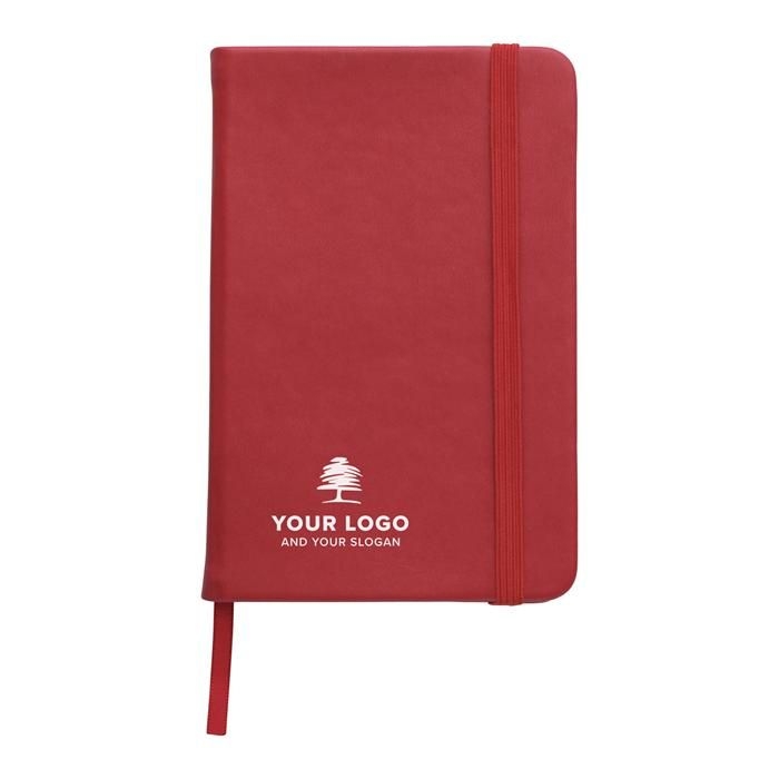 GI8251-08Notizbuch aus PU Brigitta_ rot