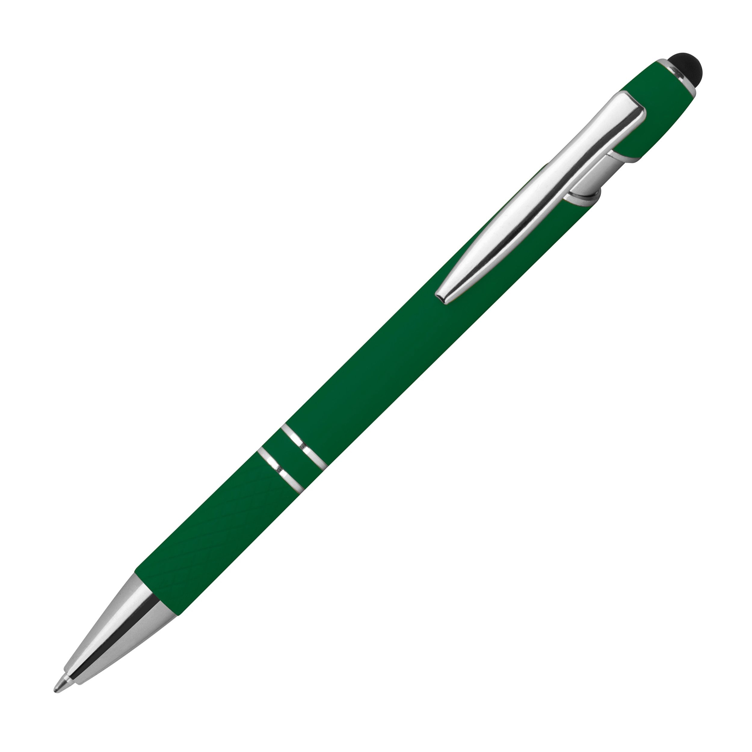 MA13689-99Kugelschreiber mit Muster_ dunkelgruen