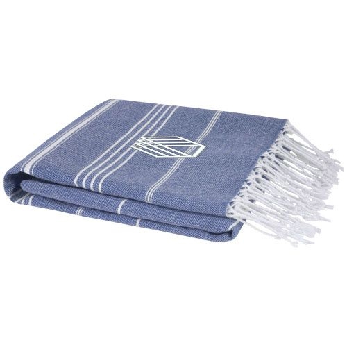 PF113335-4Anna 150 g_m² Hammam Baumwollhandtuch 100 × 180 cm_ navy